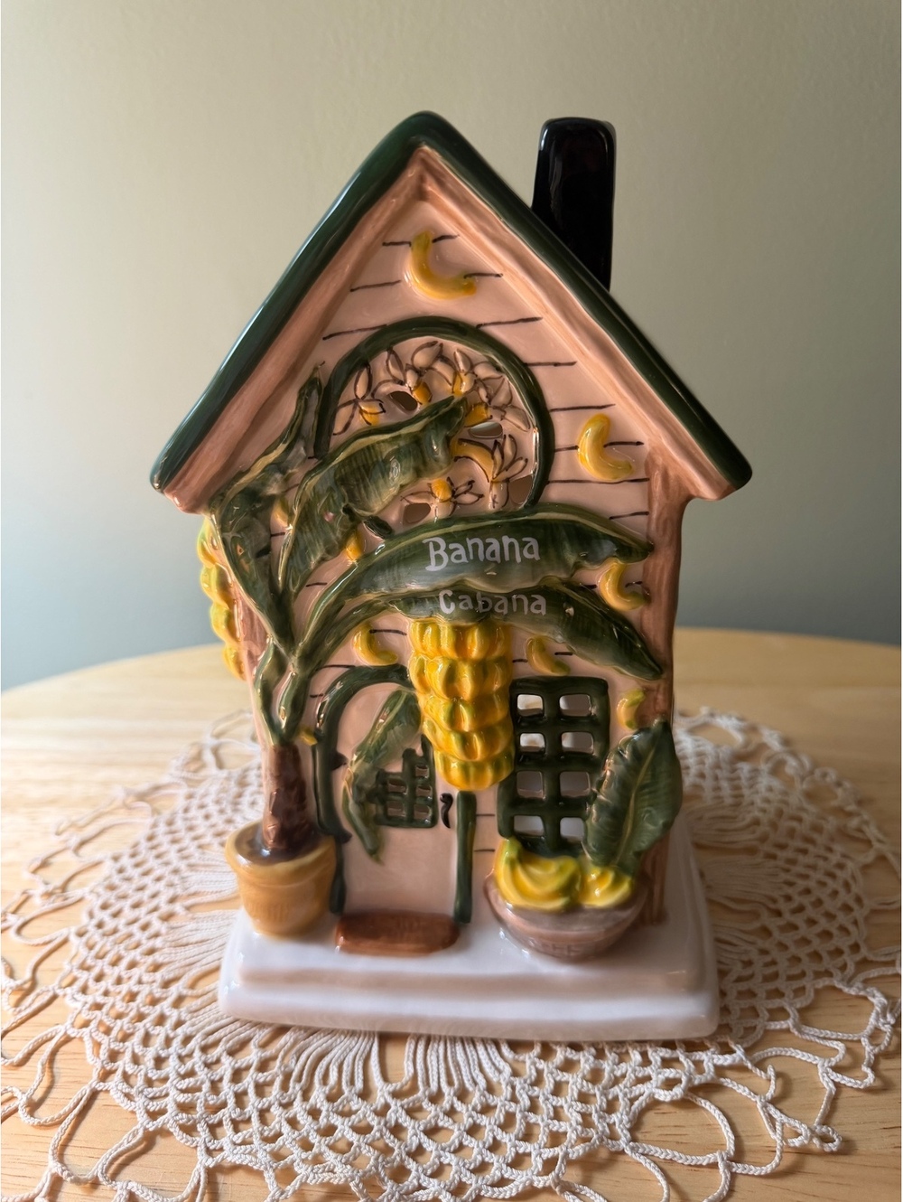 Blue Sky Clayworks Banana Cabana Tea Light